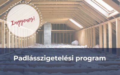 Ingyenes Padlásszigetelési Program