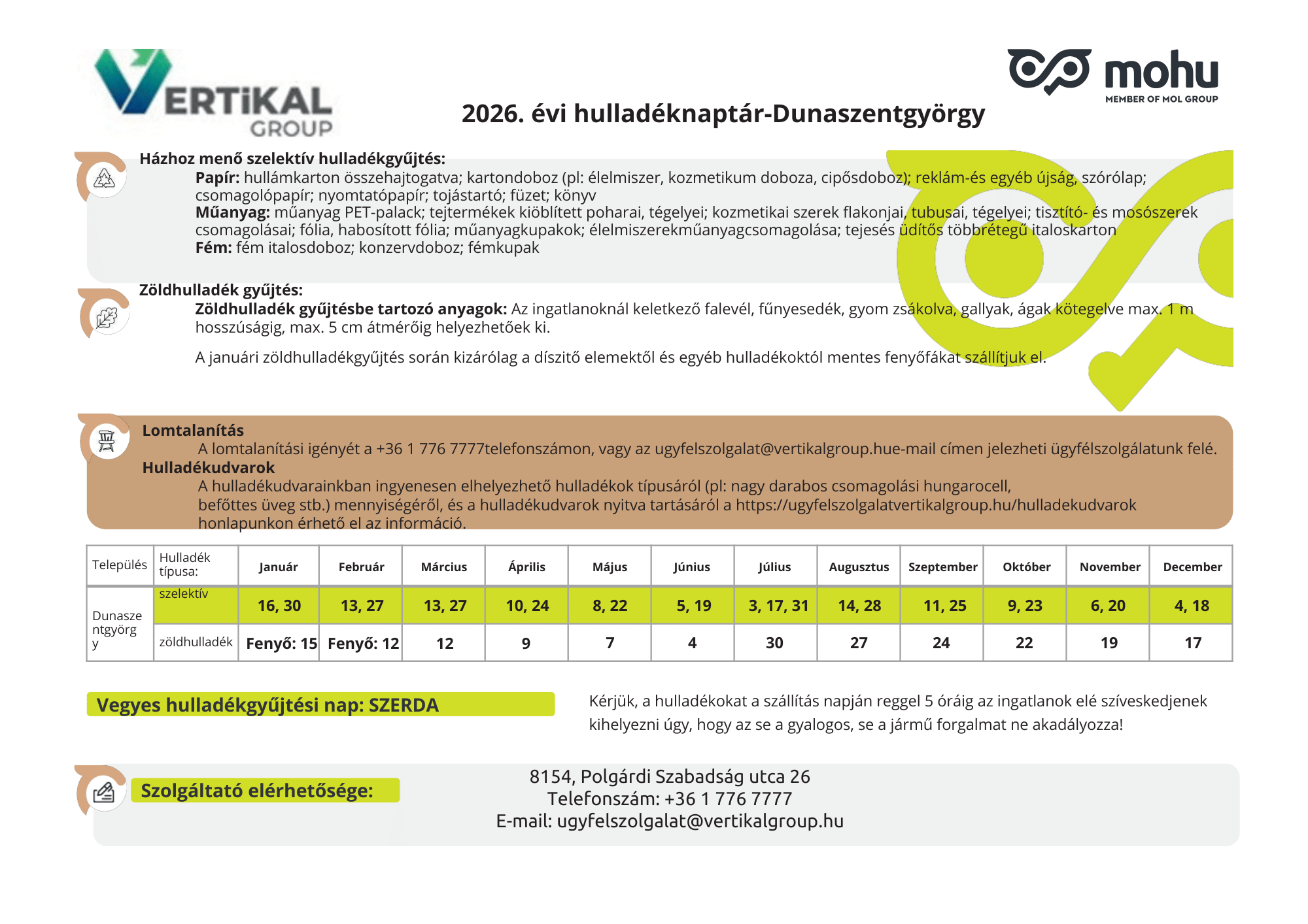 7135_Dunaszentgyörgy_Hulladéknaptár2026